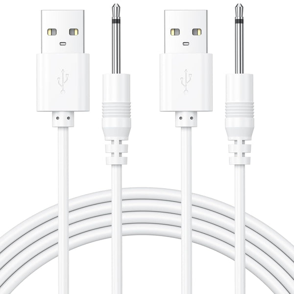 Vancle 2 Pack DC Charging Cable USB to DC 2.5mm Fast Charger