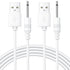 Vancle 2 Pack DC Charging Cable USB to DC 2.5mm Fast Charger