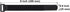 50-PCS Black Hook and Loop Reusable Fastening Cable Tie Down Straps - 0.8" x 8"