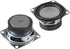 Shutao 2Pcs 3W 2" 52 MM 2" 4 Loudspeaker Ohm Bass Speaker Audio Sound Home Theater Loudspeaker Full Frequency Range
