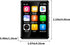 Generic Mp3 Mp4 Mp3, Commuting Player with Charging Cable, HiFi Sound Music Player with Speakers, Players Touchscreen