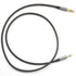 Black 3ft Gold Plated Design 3.5mm Male to 2.5mm Male Car Auxiliary Audio Cable for Apple, Android, Tablet
