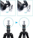 FOTYRIG Camera Speedlite Mount Flash Stand Bracket | Compatible with Nikon Pentax Olympus Nissin Flashes