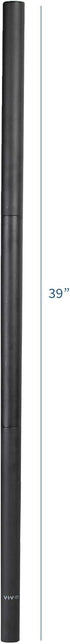3 39 inches, STAND-V002, PT-SD-PL01B VIVO Steel Extra Tall Section Monitor Stand Pole Sturdy Center Pole for Monitor