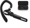 Generic Bluetooth Headset, Bluetooth Earpiece with Noise-Reducing Mic, Wireless Hands-Free Headset for Phone