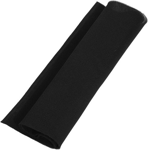 Socobeta Speaker Fabric Grill Cloth, Dustproof Protective Stereo Audio Speaker Mesh Grill Cloth 1.4m x 0.5m (Black)