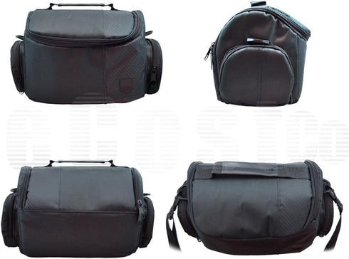 Acuvar Large Padded Carrying Bag for Nikon, Sony, Pentax, Olympus, Panasonic, Samsung, Canon DSLR Cameras