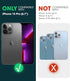 SUPCASE for iPhone 13 Pro Case, Unicorn Beetle Mag, Compatible with MagSafe, Military-Grade Protection, Clear