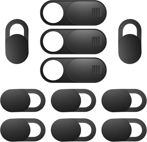 ZUCUCUC Webcam Cover, 11 Pack Laptop Camera Cover Slide, Phone Camera Cover, Ultra