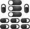 ZUCUCUC Webcam Cover, 11 Pack Laptop Camera Cover Slide, Phone Camera Cover, Ultra