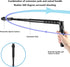 GOWENIC X4 X3, 120cm, 360 Selfie Stick with Tripod for Extendable to Portable Degree Timer Photography, Lightweight