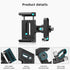FANAUE SSD Mount Bracket with Cold Shoe Cable Clamp, 1.5"-2.1" for Samsung T5 T7 SSD, Compatible with BMPCC Camera Cage
