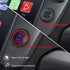 Quick Charge 3.0 Dual USB Car Charger Socket with Touch Switch 12V/24V 36W for Marine, Boat, Motorcycle, Truck, Golf