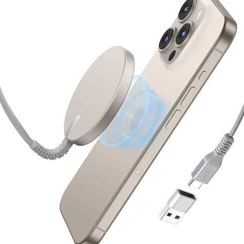 ESR for MagSafe Charger - Charging Pad for iPhone, Wireless Charger Compatible with iPhone 15/14/13/12 Series, Strong