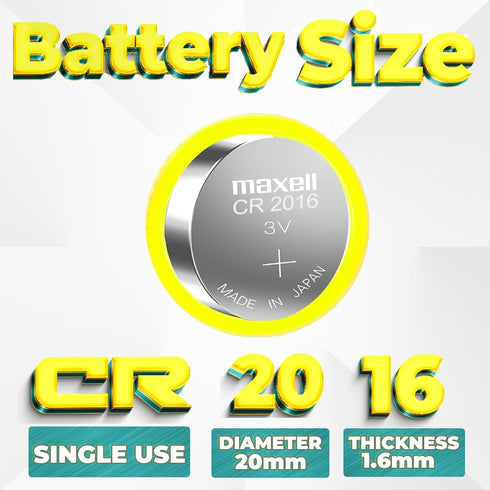 LeFix CMOS Battery CR2016 - RTC Battery Compatible with Thinkpad X1 Carbon Gen 2, 3, 4, 5, 6 | X1 Yoga Gen 1, 2, 3 | X1
