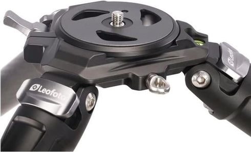LEOFOTO TP-75 Flat Plate 3/8" Stud Adapter for LN-364C, LM-365C, and More Tripods