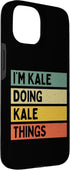Personalized Gift Ideas Kale 15 I'm Kale Doing Kale Things Funny Personalized Quote Case for iPhone