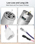 WUMZIJ 2 12V RS550 40000RPM Pcs Electric Motor Drive Engine for Power Wheel High-Speed Motor Gearbox Accessories, Power