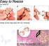 Floral Band Compatible with Apple Watch, Bling Crystal Bracelet, 42mm 44mm 45mm 46mm 49mm, Cute Women Wristband