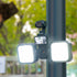Lupholue 360 3 Magnetic Mount Expansion Adapter, Camera Bracelet with Cold Shoe on Car Railings Refrigerators, Rotation