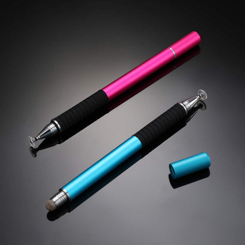 12 Pieces Stylus Pen Tips Replacement, Precision Round Shape Replaceable Stylus Universal Disc Tips for Touch Screen