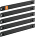 Tecmojo 5 Pack 1U Rack Blank Panel, Cold Rolled Steel Rack Panel, Rack