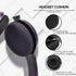 10 Pairs Replacement Foam Ear Pud Earpads, 60mm/2.4" for Logitech H600, H330, H340, Sony MDR-G45LP, Jensen JHH110, Black