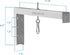 12 inch 1 66 Lb Mount-It! Projector Screen Wall Mount L-Brackets - Extra Large Wall and Ceiling Hanging Mount for Home