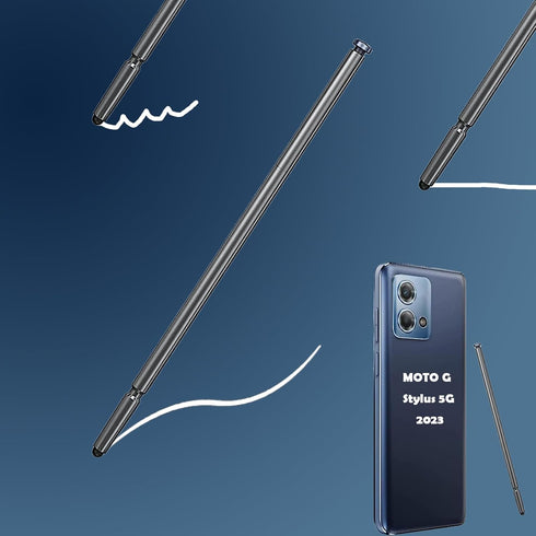 2 Pcs Stylus Pen for Moto G Stylus 5G 2023 - Replacement Parts for Motorola G Stylus 2023 5G - Blue