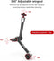 SMALLRIG 9.8 Inches Adjustable Friction Power Articulating Magic Arm with 1/4" and 3/8" Thread for LCD Monitor/LED