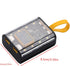 ZEZEFUFU 3 18650 DIY Free Welding * Battery Charger Power Bank Box Fast Charging Case