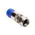 RG6 Compression F Type Straight Antenna Cable Connector Coax Adapter, Pack of 20