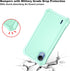 Ailiber Cricket Debut S2 Phone Case, Heavy Duty Protective Cover with Screen Protector, Mint Green