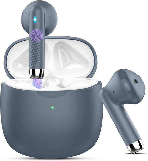 Wireless Earbuds Bluetooth 5.3 Headphones with Noise Cancelling Mic, IP7 Waterproof Sports Earphones, 32H Playtime