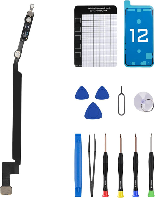 Bluetooth Antenna Flex Cable Replacement for iPhone 12 - iPhone12 Wireless Connection Antenna Part with Fix Tool, A2172