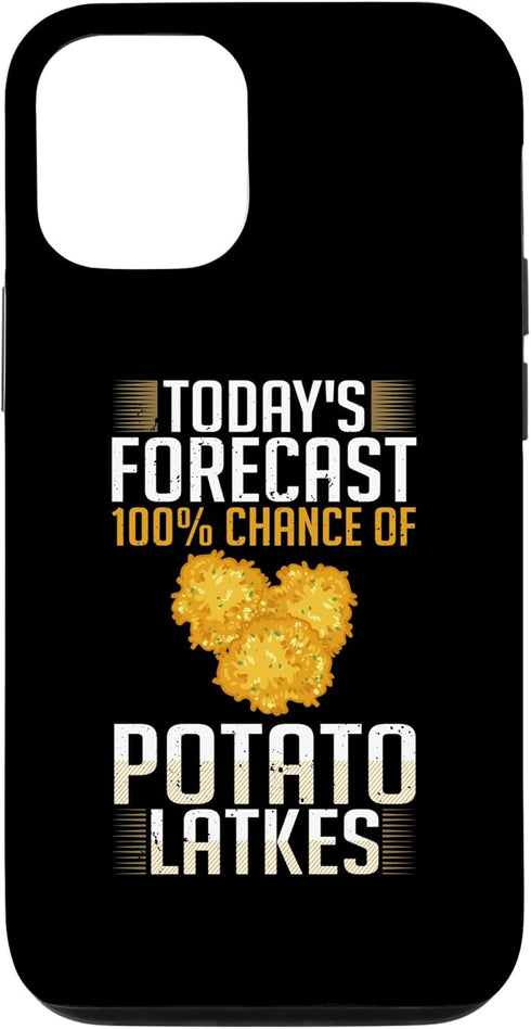 Potato Latkes Jewish Food iPhone 13 Case - Pancake Recipe