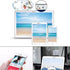 FadyRaye 8 Pack, Laptop Camera Cover Slide Cute Flower Webcam Cover Slide Phone Camera Cover, Ultra-Thin Computer