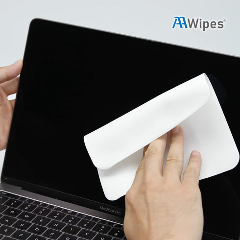 5 Packs (6.3" 6.3", 320 (X3602) AAwipes Polishing Cloths Double-Layer X White, GSM) Compatible with Apple iPhone, iPad
