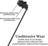 GEEKRIA Sleep Earbuds for Side Sleepers, Wired Stereo to Mono in-Ear Single Earbud, 3.5mm Headphone Jack Compatible