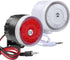 Electronic Buzzer Continuous Sound Decibel Piezo Buzzer IC Alarm Speaker, 120db DC12V, 2 Pcs