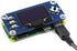 1.3inch 128x64 Communicating I2C Waveshare OLED Display HAT for Raspberry Pi Pixels with Embedded Controller via SPI