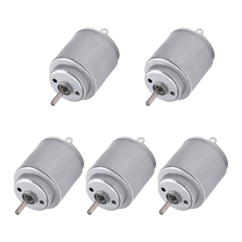 XYRSTOLR 5Pack 1-6V 140 DC Motor Electric Motor Motor Mini Micro Motor for RC Boat Airplane Toys Model DIY Hobby