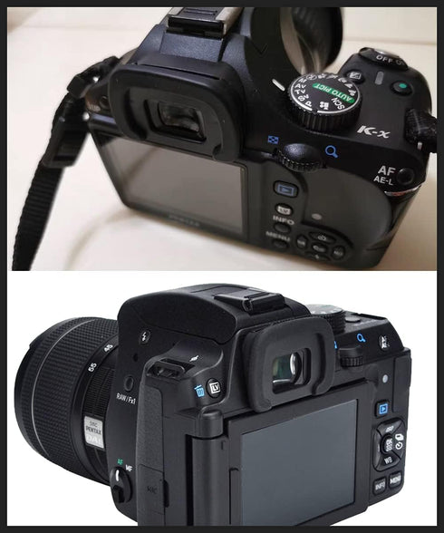 FANZR K5IIS K5II K30 K50 K7 K5 K3 (2 Pack) (FAN-US-2X FR Eyecup Eyepiece Viewfinder Compatible with Pentax Camera FR)