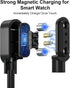 Compatible for Erkwei Smart Watch Charger, 2 Pin Magnetic USB Replacement Charging Compatible for Erkwei I39H Smart Watch/HOK I39H 1.32 Inches Smart Watch/Iaret I39H 1.32" Smart Watch (Black)