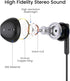USB C Headphones for iPhone 15 Pro Max, iPad Pro, USB Type C Earphones with Microphone, Wired Earbuds for Google Pixel,