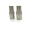 uxcell 2pcs Antenna CATV TV FM PAL Female to F Female Jack RF Coax Adapter