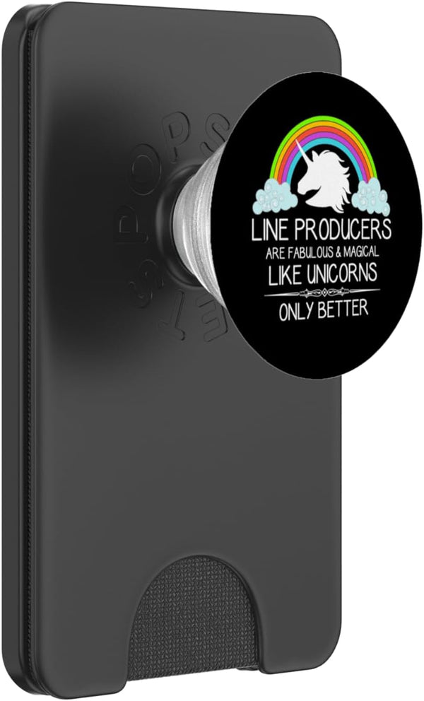 Line Producer Gifts Line Producers are Like Unicorns | Funny Production Producer PopSockets PopWallet for