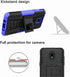 Yiakeng Galaxy J7 2018 Shockproof Protective Case with Kickstand (Blue)