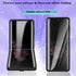 3 Pack Privacy Screen Protector for Samsung Galaxy Z Flip 4 5G 2022, Anti-Peep Outside + Inside Screen Protector + Side