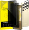 JETech 2-Pack Privacy Screen Protector for Samsung Galaxy S24 5G 6.2" with Camera Lens Protector, Anti-Spy Glass Film.